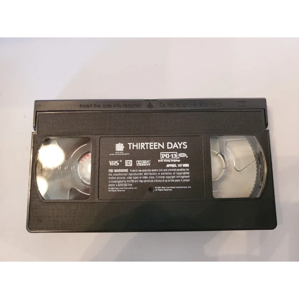 Thirteen Days‎ (VHS, 2001) Kevin Costner